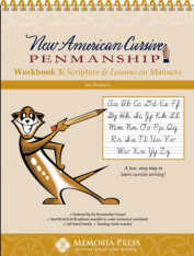 New American Cursive 3: Scripture & Lessons on Manners (Fourth Edition)